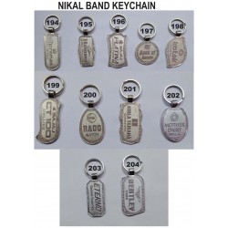 Nickel Metal Key Chain